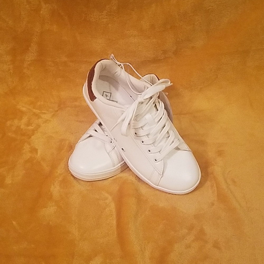 Brand new white sneakers